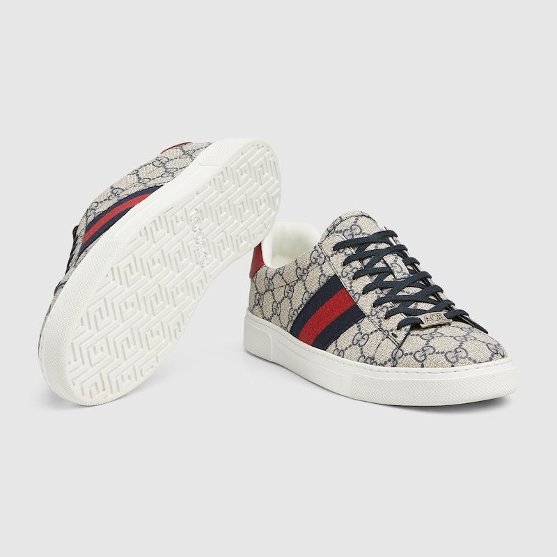グッチ GUCCI メンズ エースウェブ ストライプ スニーカー【  - 】【送料無料】【正規品】の画像