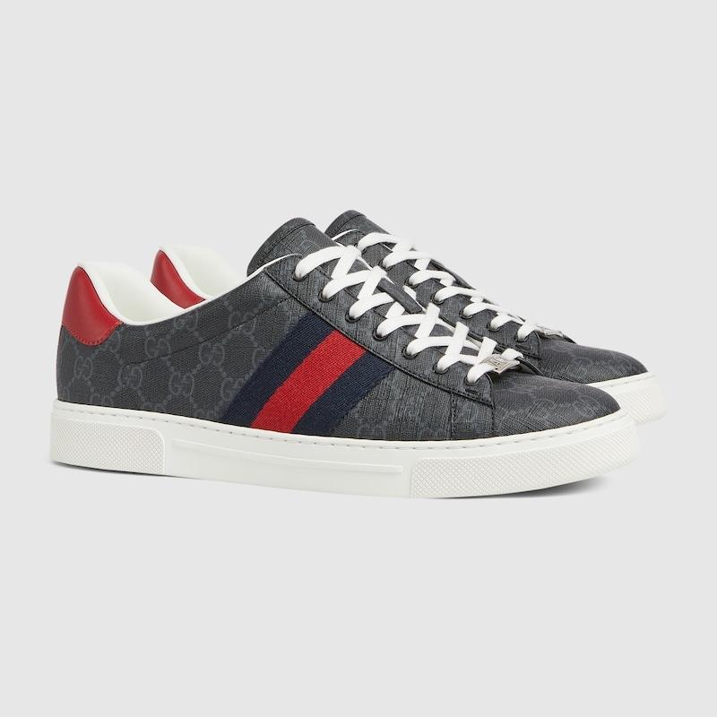 グッチ GUCCI メンズ エースウェブ ストライプ スニーカー【  - 】【送料無料】【正規品】の画像