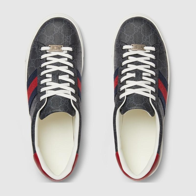 グッチ GUCCI メンズ エースウェブ ストライプ スニーカー【  - 】【送料無料】【正規品】の画像