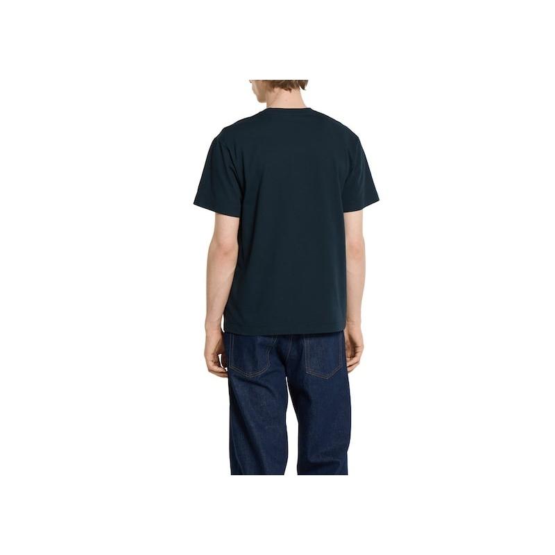 グッチ GUCCI メンズ コットンジャージー プリント Tシャツ【ネイビー 】【送料無料】【正規品】の画像