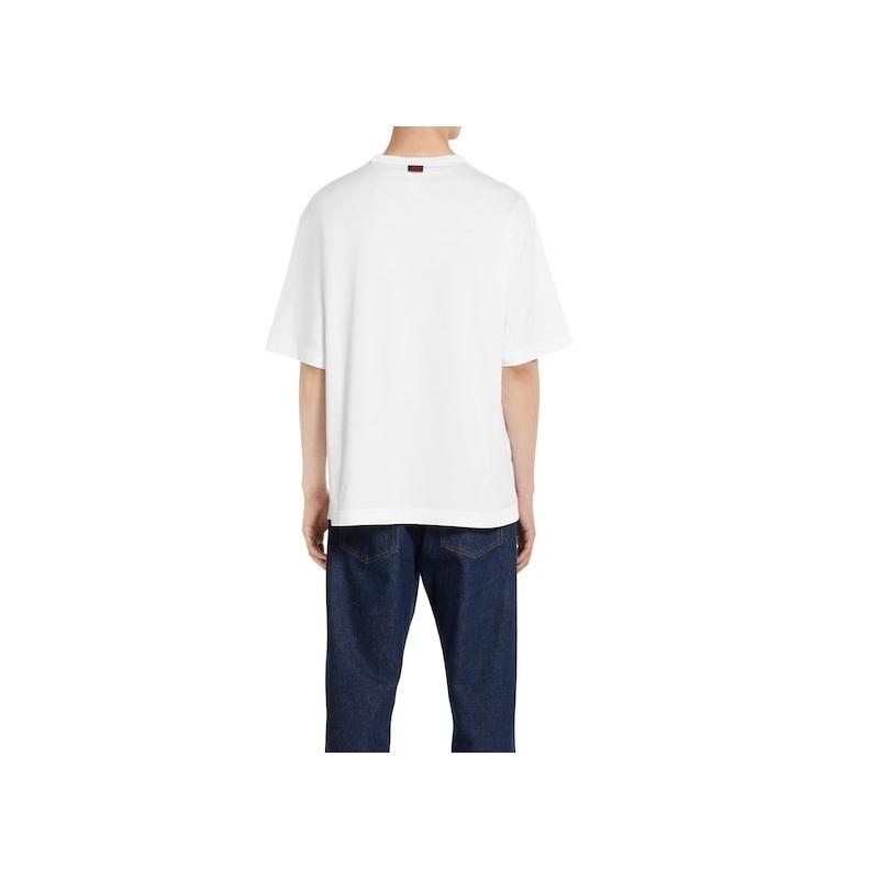 グッチ GUCCI メンズ ライトコットンジャージー Tシャツ【ホワイト 】【送料無料】【正規品】の画像