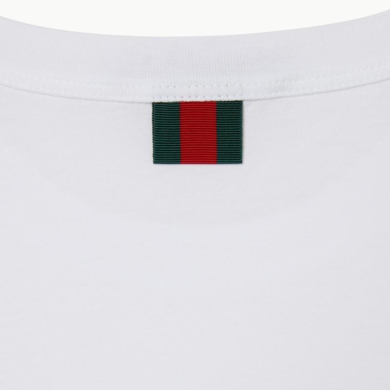 グッチ GUCCI メンズ ライトコットンジャージー Tシャツ【ホワイト 】【送料無料】【正規品】の画像