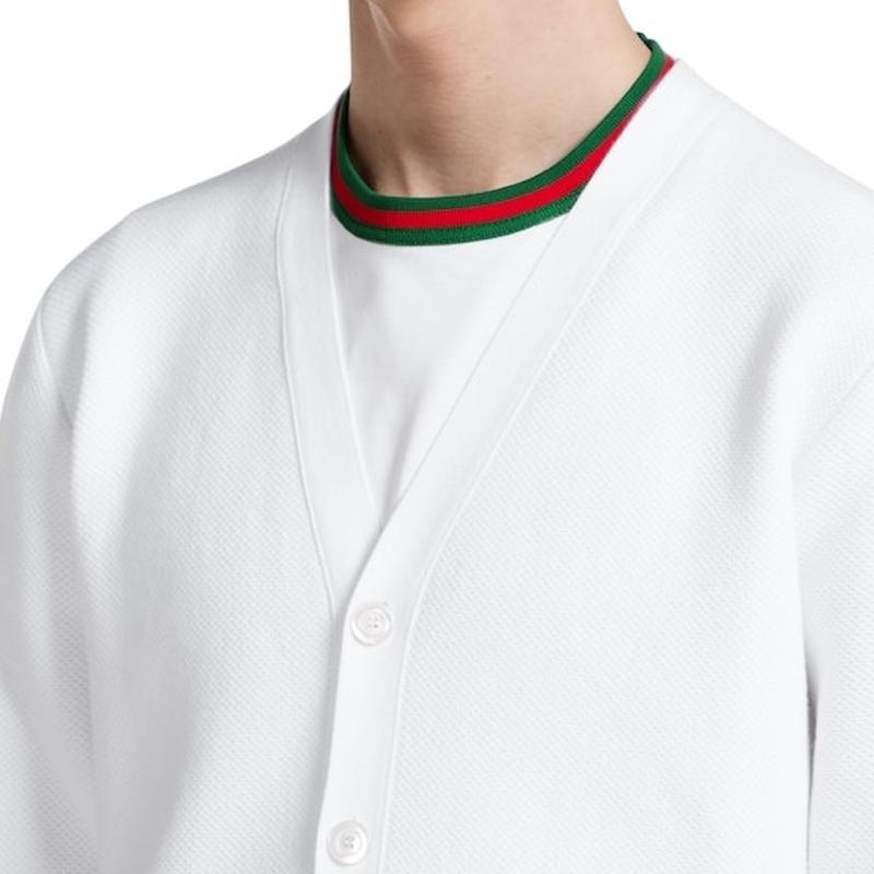 グッチ GUCCI メンズ エンブロイダリー付き コットンジャージー Tシャツ【  - 】【送料無料】【正規品】の画像