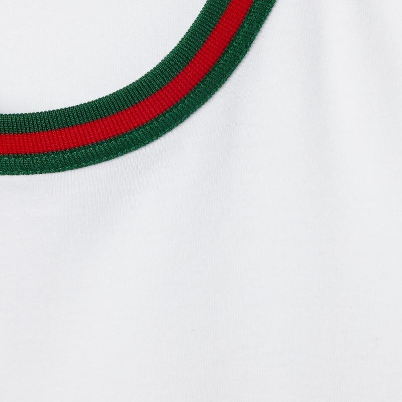 グッチ GUCCI メンズ エンブロイダリー付き コットンジャージー Tシャツ【  - 】【送料無料】【正規品】の画像