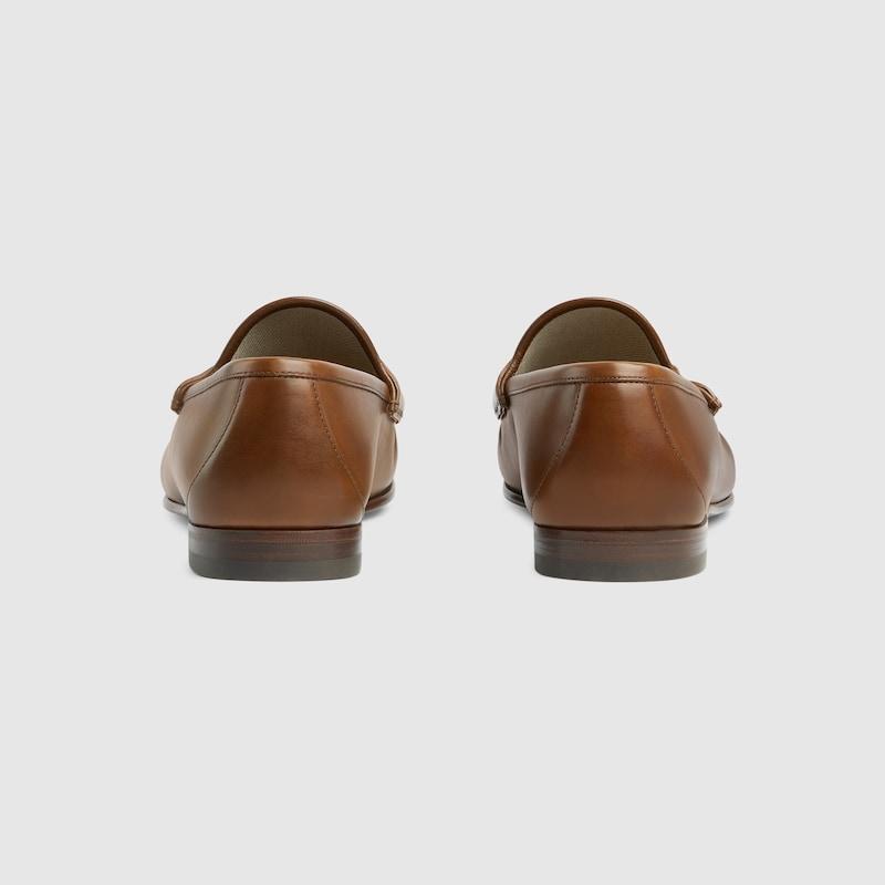 グッチ GUCCI メンズ ホースビット 1953 ローファー【ブラウン レザー 】【送料無料】【正規品】の画像
