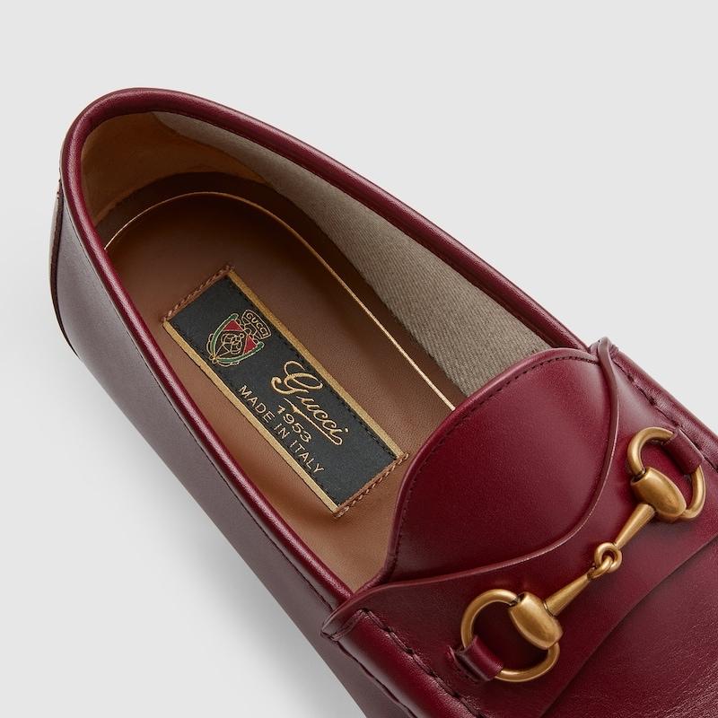 GUCCI（グッチ） メンズ ホースビット 1953 ローファー【ロッソ