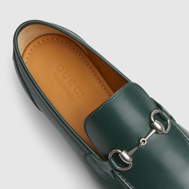 GUCCI（グッチ） メンズ ヨルダーン ホースビット ローファー【ダーク