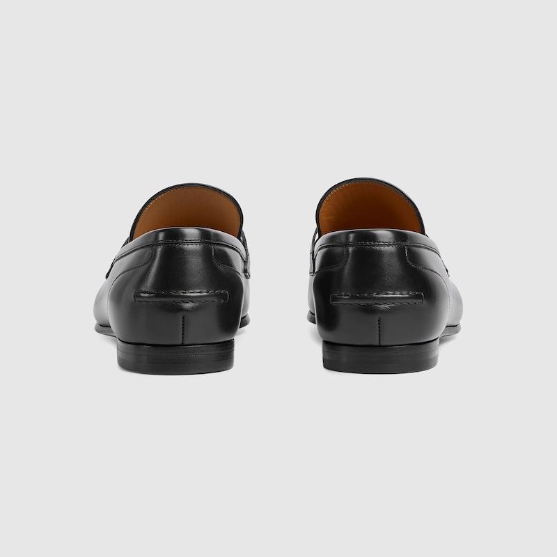 グッチ GUCCI メンズ ヨルダーン ホースビット ローファー【ブラック レザー 】【送料無料】【正規品】の画像