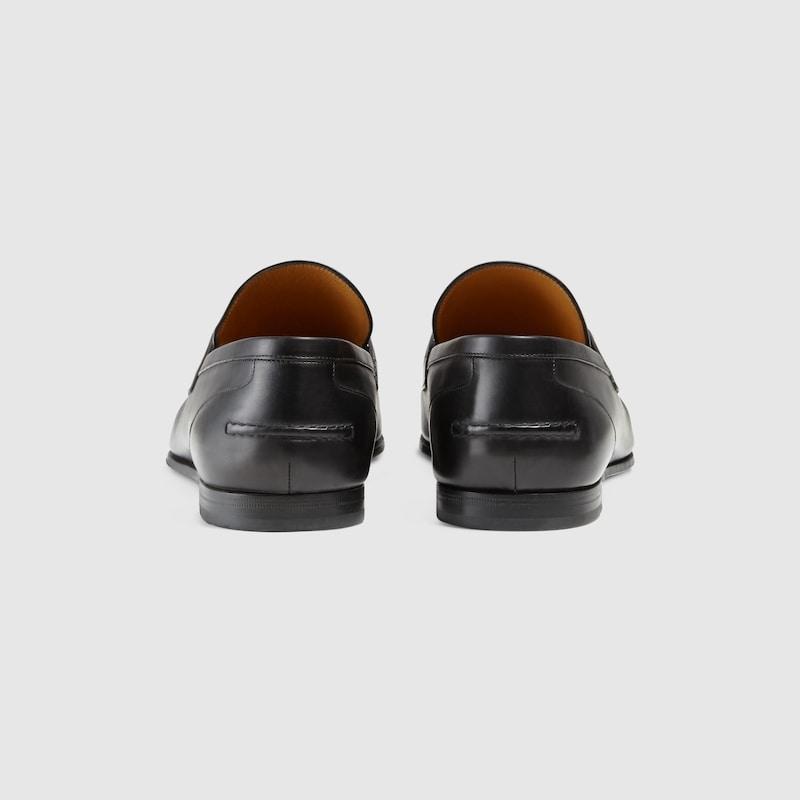 グッチ GUCCI メンズ ヨルダーン ホースビット ローファー【ブラック レザー 】【送料無料】【正規品】の画像