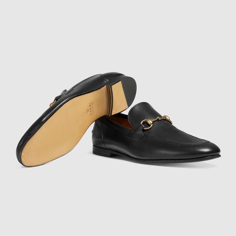 グッチ GUCCI メンズ ヨルダーン ホースビット ローファー【ブラック レザー 】【送料無料】【正規品】の画像