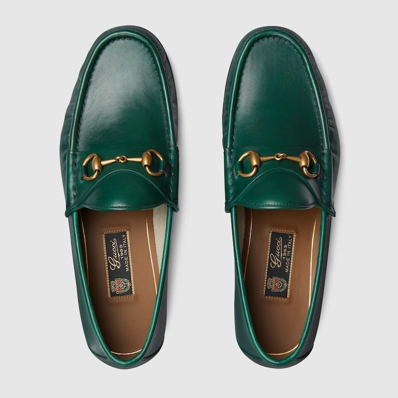 【希少カラー】GUCCI グッチ ホースビットローファー ダークグリーン GUCCI（グッチ） メンズ ホースビット 1953 ローファー【ダーク