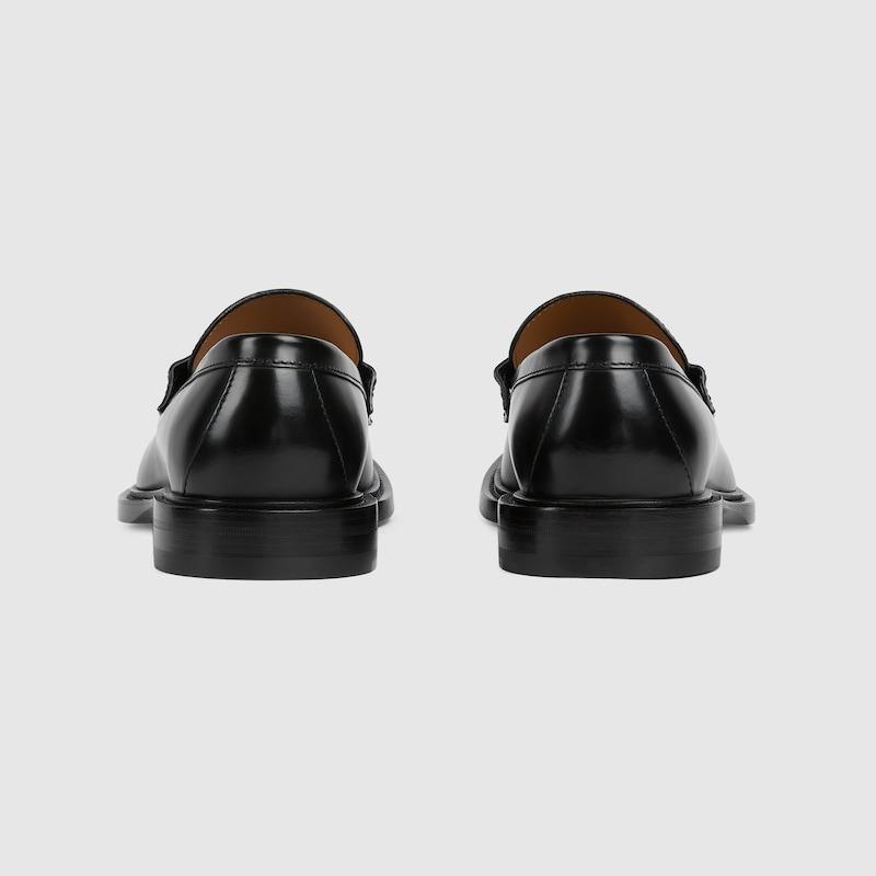 GUCCI（グッチ） メンズ ウェブ ストライプ付き ローファー