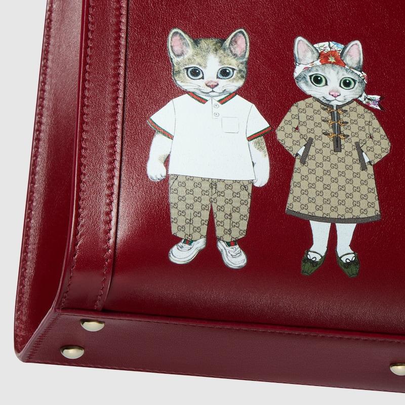 GUCCI（グッチ） レディース ヒグチユウコ ミディアム トートバッグ