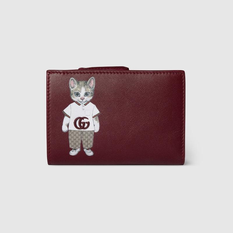 お値下げご依頼分★グッチ★ヒグチユウコ★スモールウォレット★ボリス★未使用品 860650_AAF7T_1747_001_080_0000