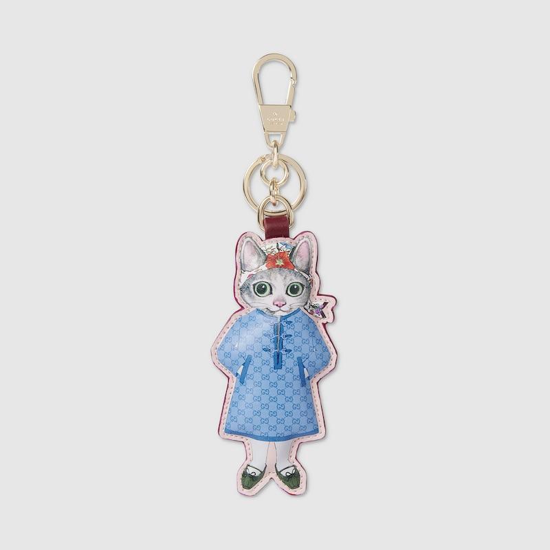 GUCCI（グッチ） レディース ヒグチユウコ 猫 （BO）キーチェーン