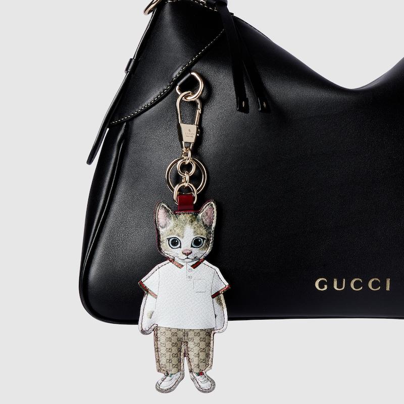 GUCCI（グッチ） レディース ヒグチユウコ 猫 （BORIS）チャーム