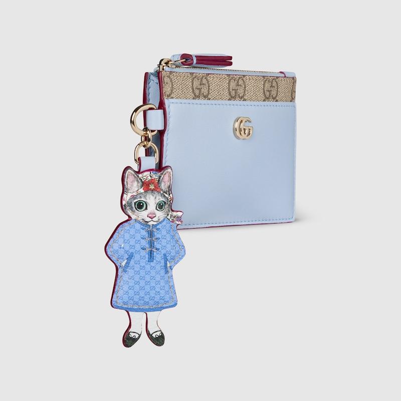 GUCCI（グッチ） レディース ヒグチユウコ バイカラー キーケース
