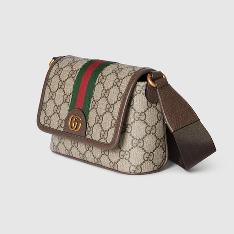♚GUCCI オフィディア　ミニバッグ♚ オフィディア〕 ミニ ショルダーバッグ ・ベージュ＆ブラウン GG