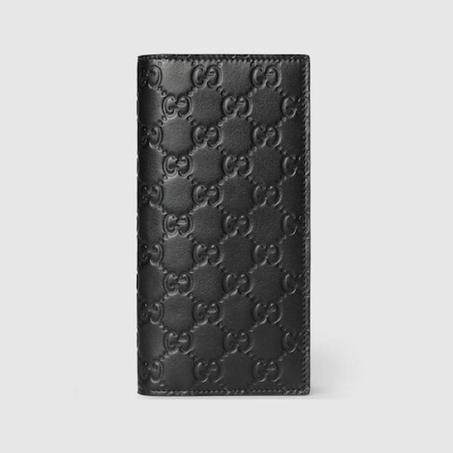 GUCCI（グッチ） メンズ 〔GGエンブレム〕ロングウォレット 財布【送料