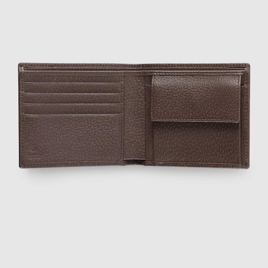 グッチ GUCCI メンズ 〔オフィディア〕コインウォレット 財布【ベージュ＆ダークブラウン ファブリック 】【送料無料】【正規品】の画像