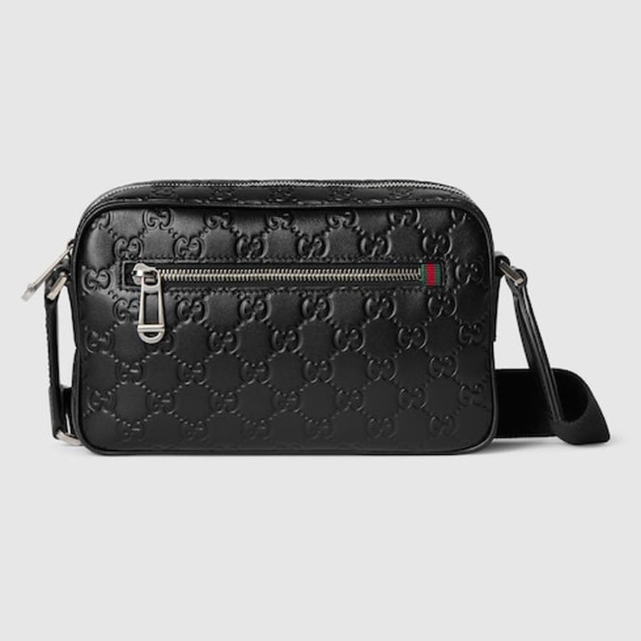 GUCCI（グッチ） メンズ 〔GGエンブレム〕スモール クロスボディバッグ