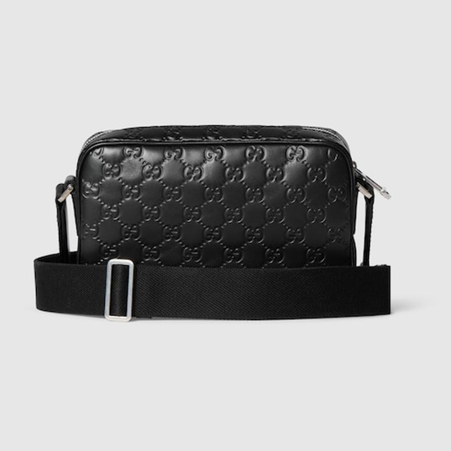 GUCCI（グッチ） メンズ 〔GGエンブレム〕スモール クロスボディバッグ 