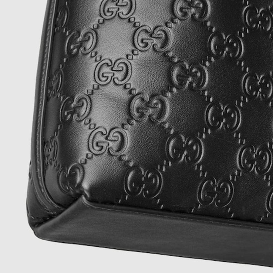 GUCCI（グッチ） レディース 〔GGエンブレム〕ナノ バケットバッグ