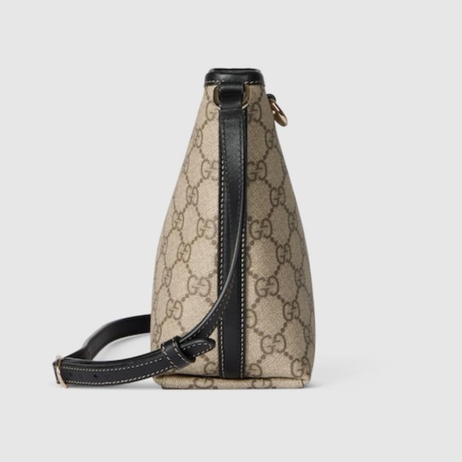 グッチ GUCCI レディース 〔GGエンブレム〕ナノ バケットバッグ【ベージュ＆ダークブラウン ファブリック 】【送料無料】【正規品】_3