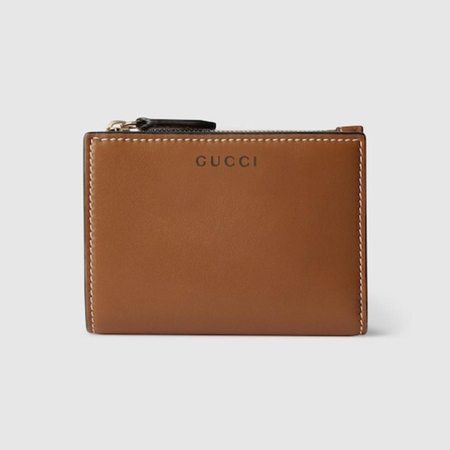 GUCCI（グッチ） レディース 〔GGエンブレム〕ミディアム ジップ