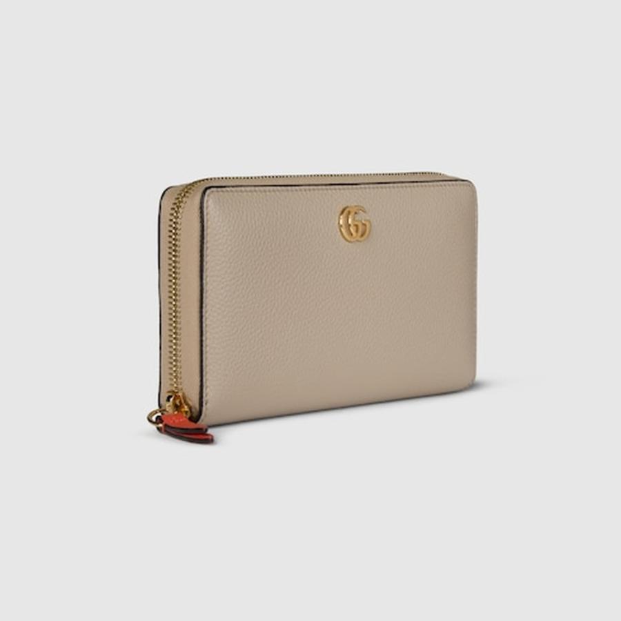 GUCCI（グッチ） レディース ダブルG バイカラー ジップアラウンド