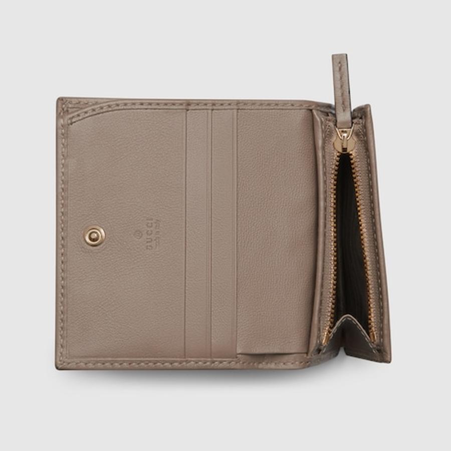 GUCCI（グッチ） レディース ダブルG スモールウォレット 財布【トープ