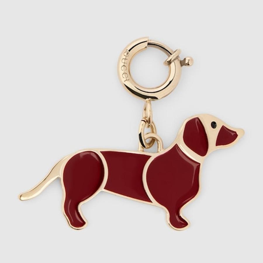 GUCCI（グッチ） レディース ドッグ シェイプ バッグ チャーム【送料