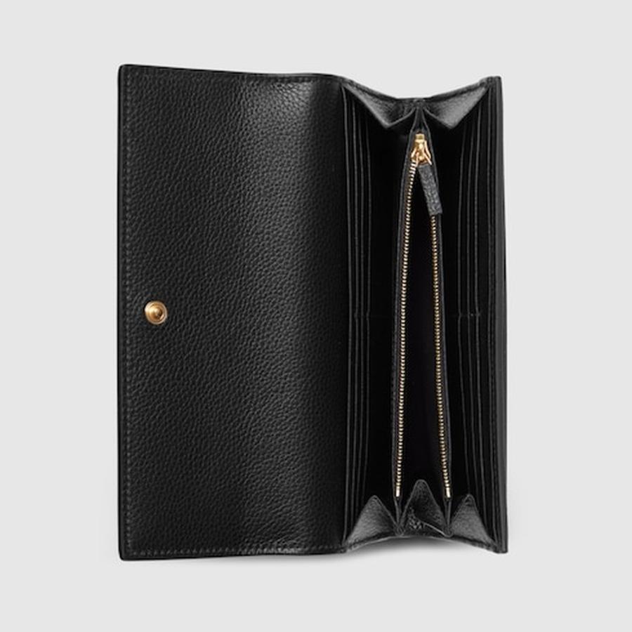 GUCCI グッチ ダブルG バイカラー コンチネンタル ウォレット 長財布 GUCCI（グッチ） 長財布 レディース ダブルG バイカラー