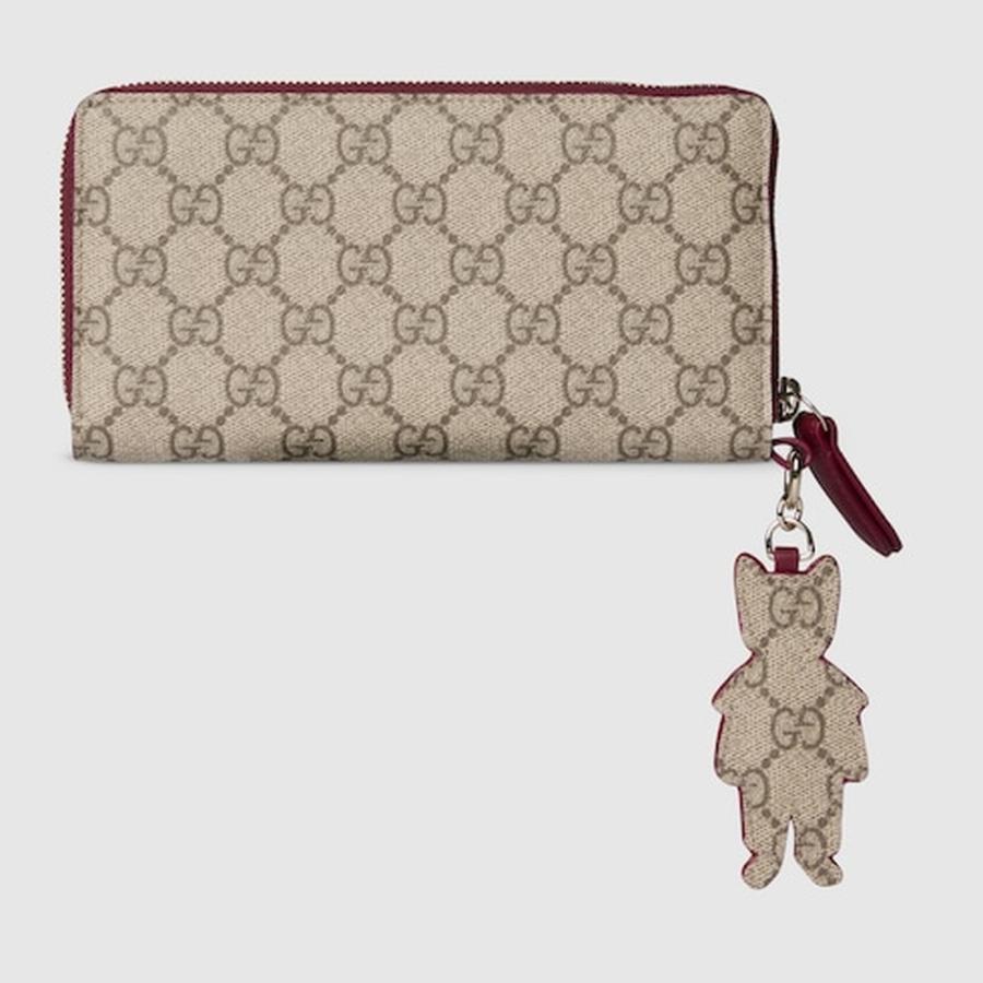 GUCCI（グッチ） レディース ヒグチユウコ バイカラー ジップ