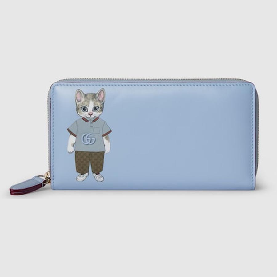 GUCCI（グッチ） レディース ヒグチユウコ ジップアラウンドウォレット