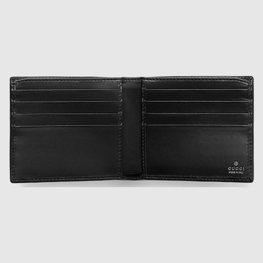GUCCI（グッチ） メンズ GG 二つ折りウォレット 財布【ブラック
