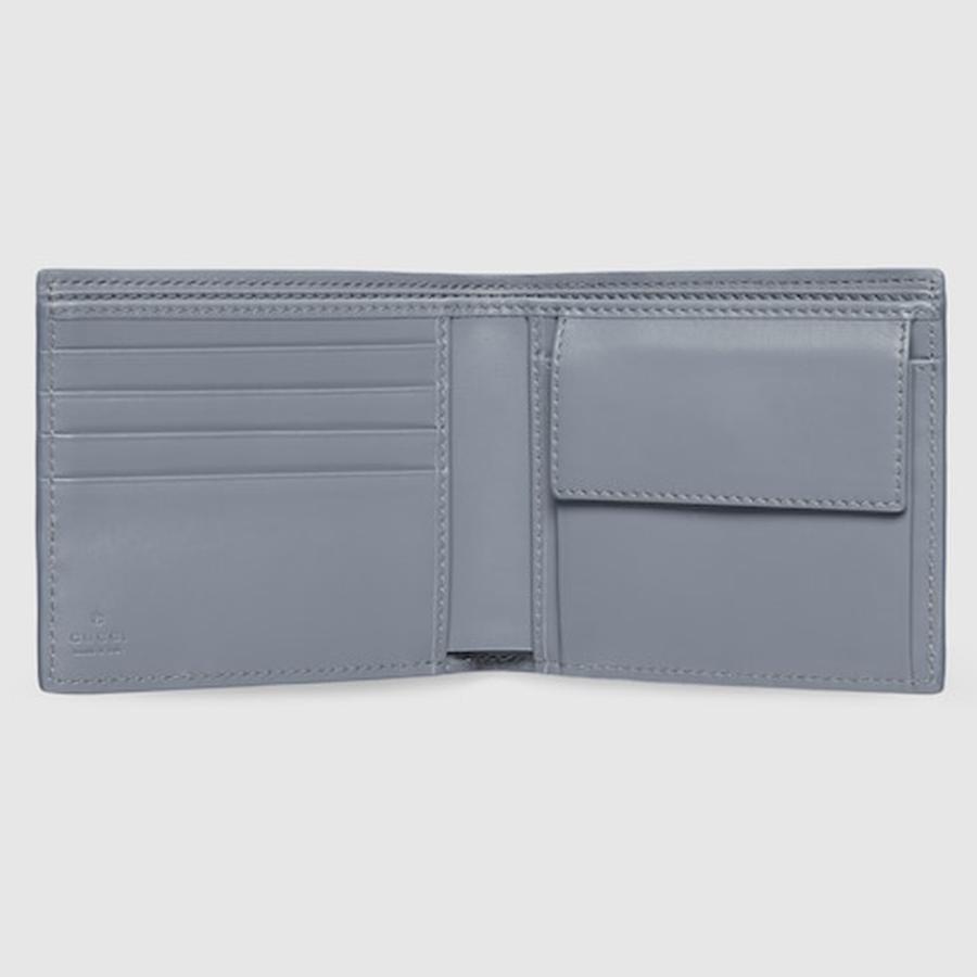グッチ GUCCI メンズ GG コインウォレット 財布 ダスティブルー インテリア【ダークブルー GGスプリーム 】【送料無料】【正規品】の画像