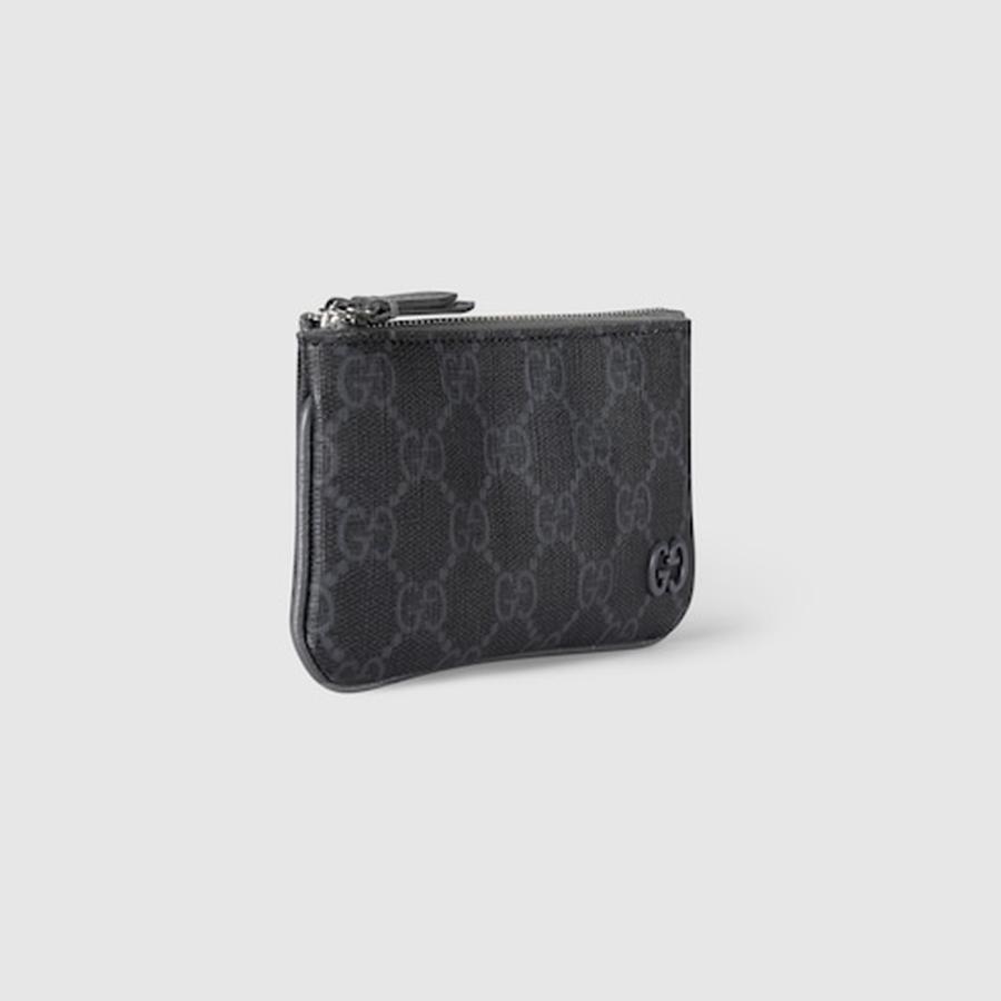 グッチ GUCCI メンズ バイカラー キーポーチ【グレー＆ブラック スプリーム キャンバス 】【送料無料】【正規品】_2