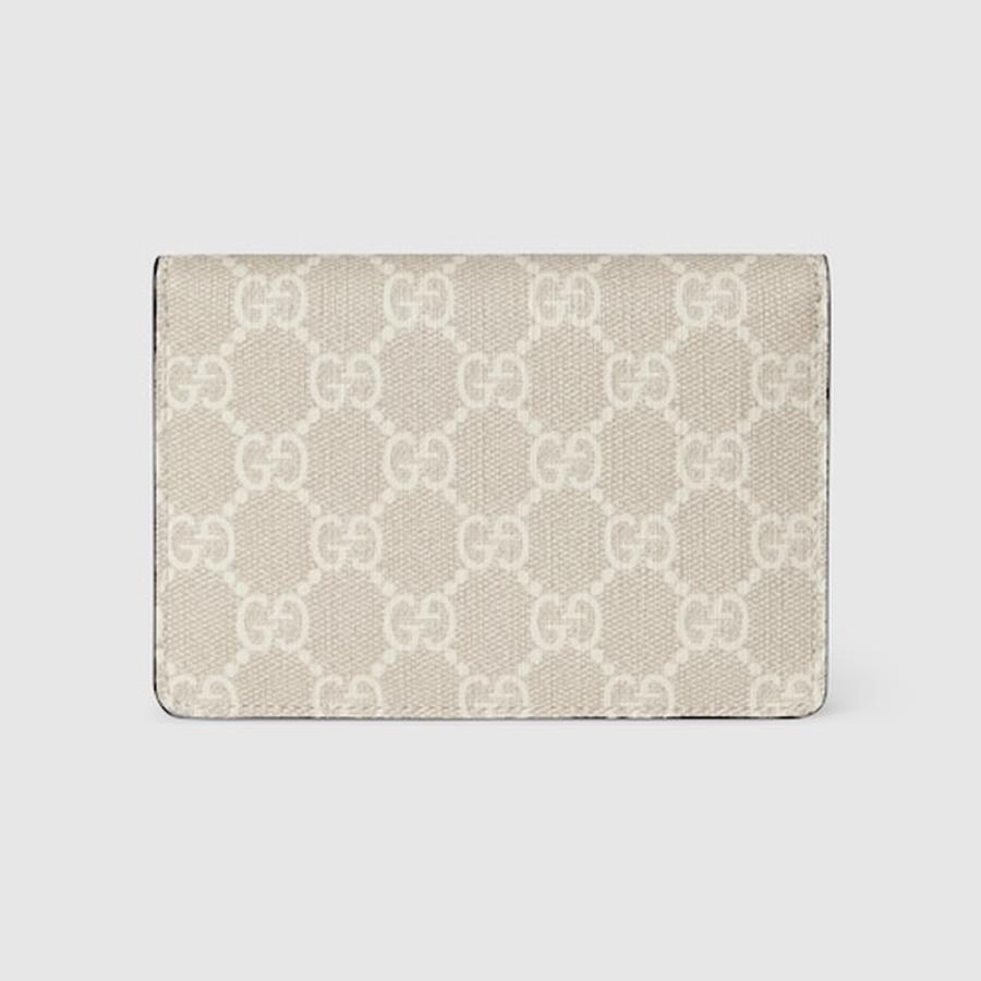 グッチ GUCCI レディース ダブルG ウォレット 財布【ベージュ レザー 】【送料無料】【正規品】の画像