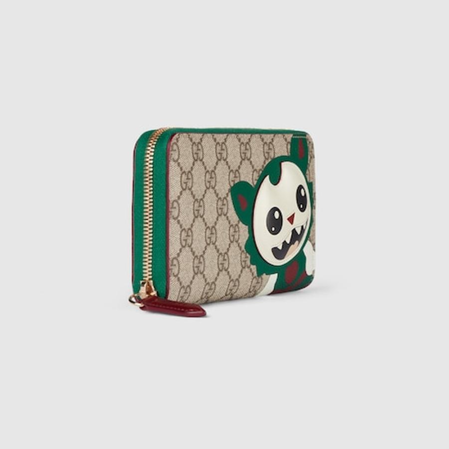 GUCCI GGパターン 二つ折り財布コンパクトウォレットラウンドジップ 楽天市場】ラウンドファスナー 二つ折り財布（ブランドグッチ・形状