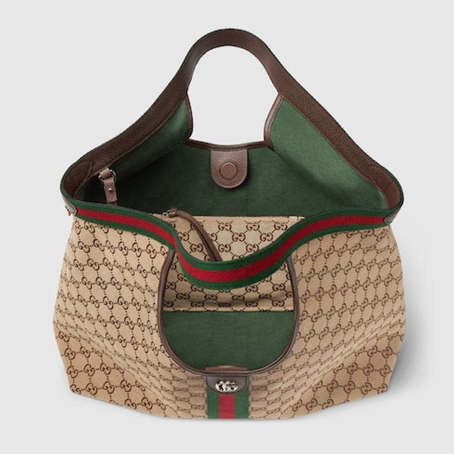 GUCCI（グッチ） レディース ジリオ ラージ トートバッグ【ベージュ