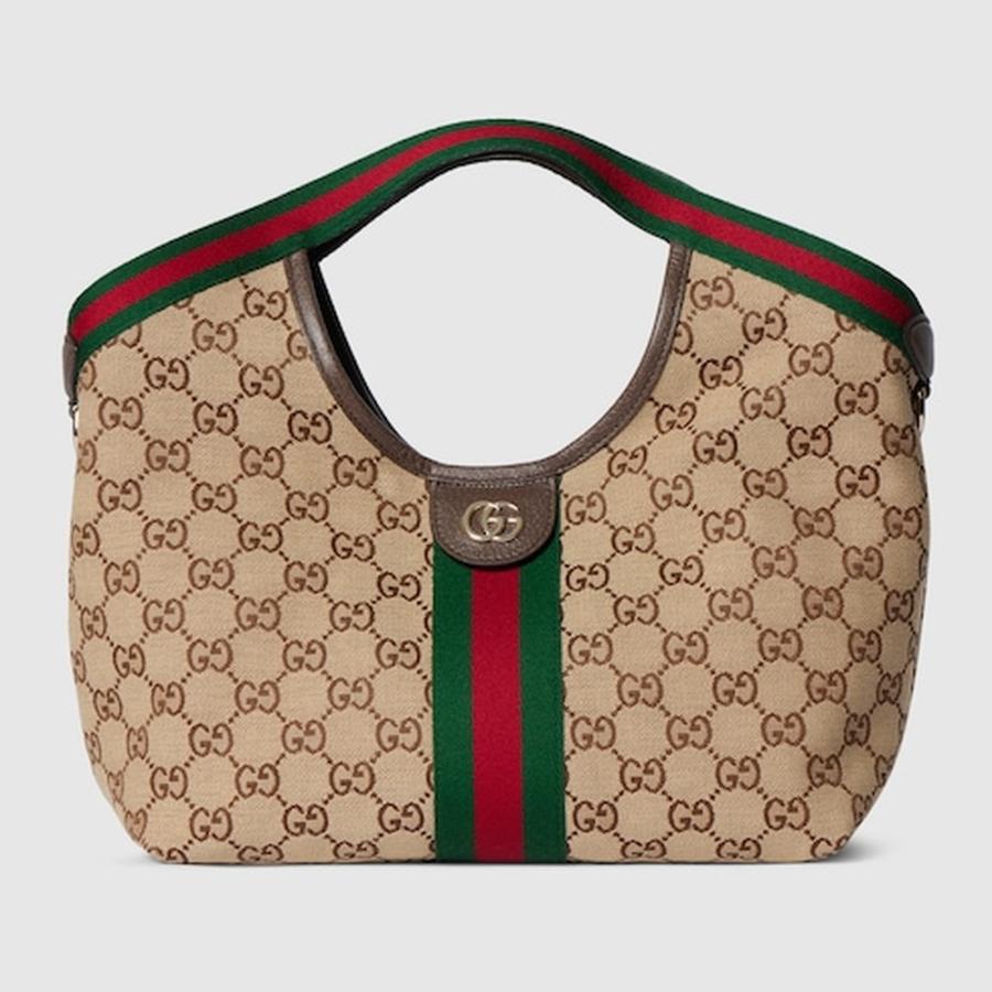 GUCCI（グッチ） レディース ジリオ スモール トートバッグ【ベージュ