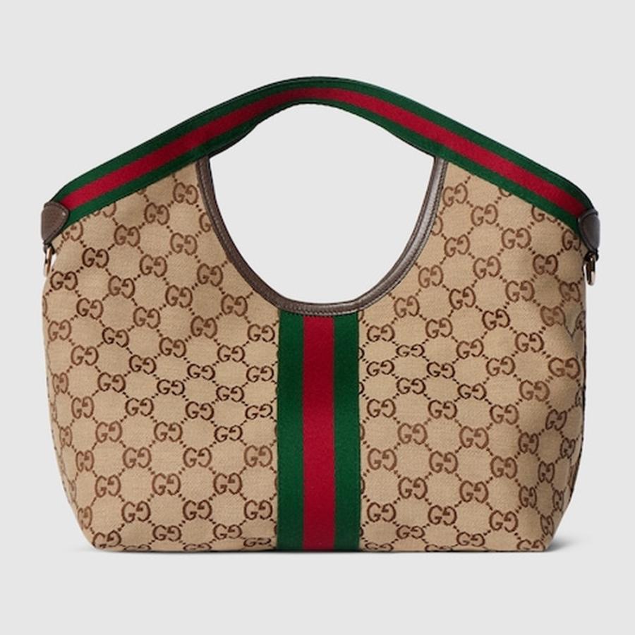 GUCCI（グッチ） レディース ジリオ スモール トートバッグ【ベージュ 