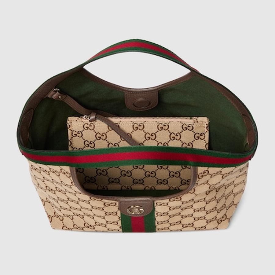 GUCCI（グッチ） レディース ジリオ スモール トートバッグ【ベージュ