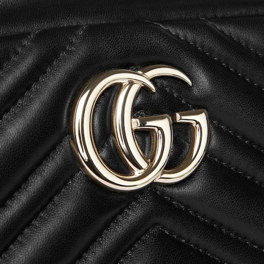 GUCCI（グッチ） レディース GGマーモント スモール カメラバッグ