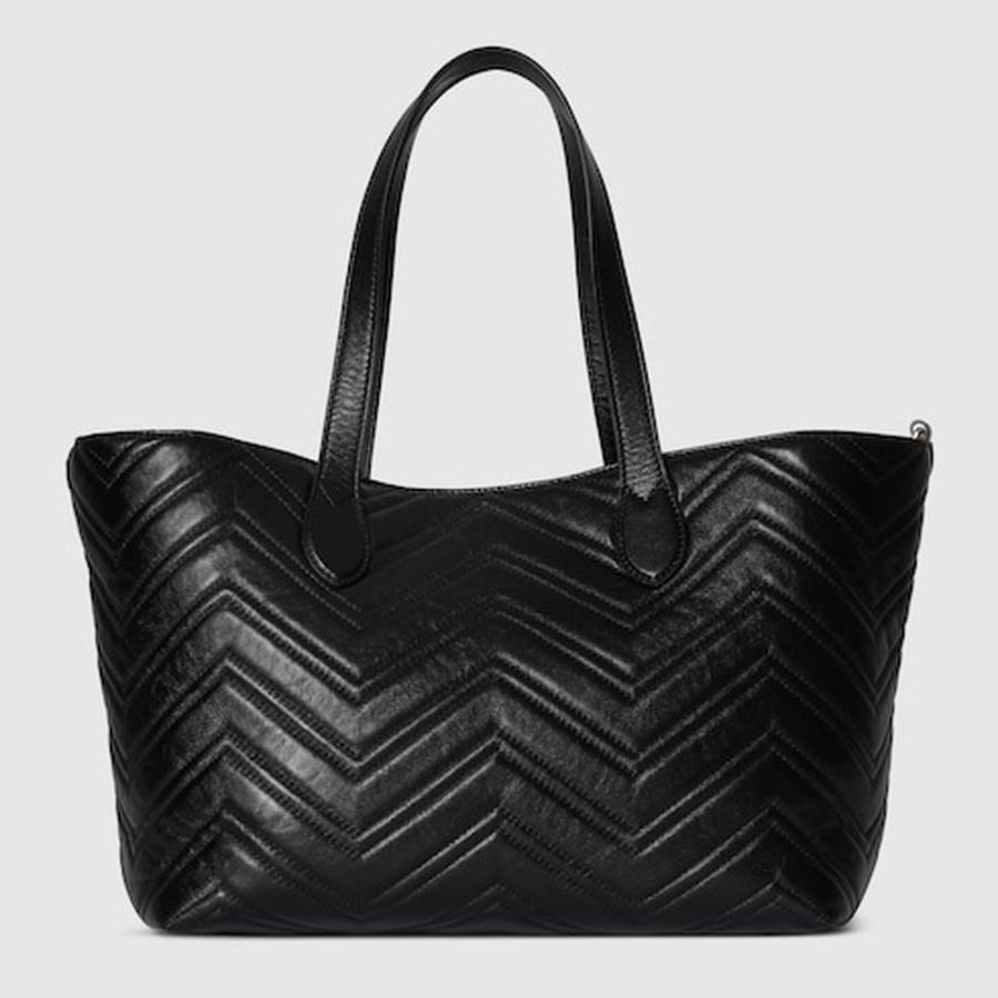 GUCCI（グッチ） レディース GGマーモント ミディアム トートバッグ