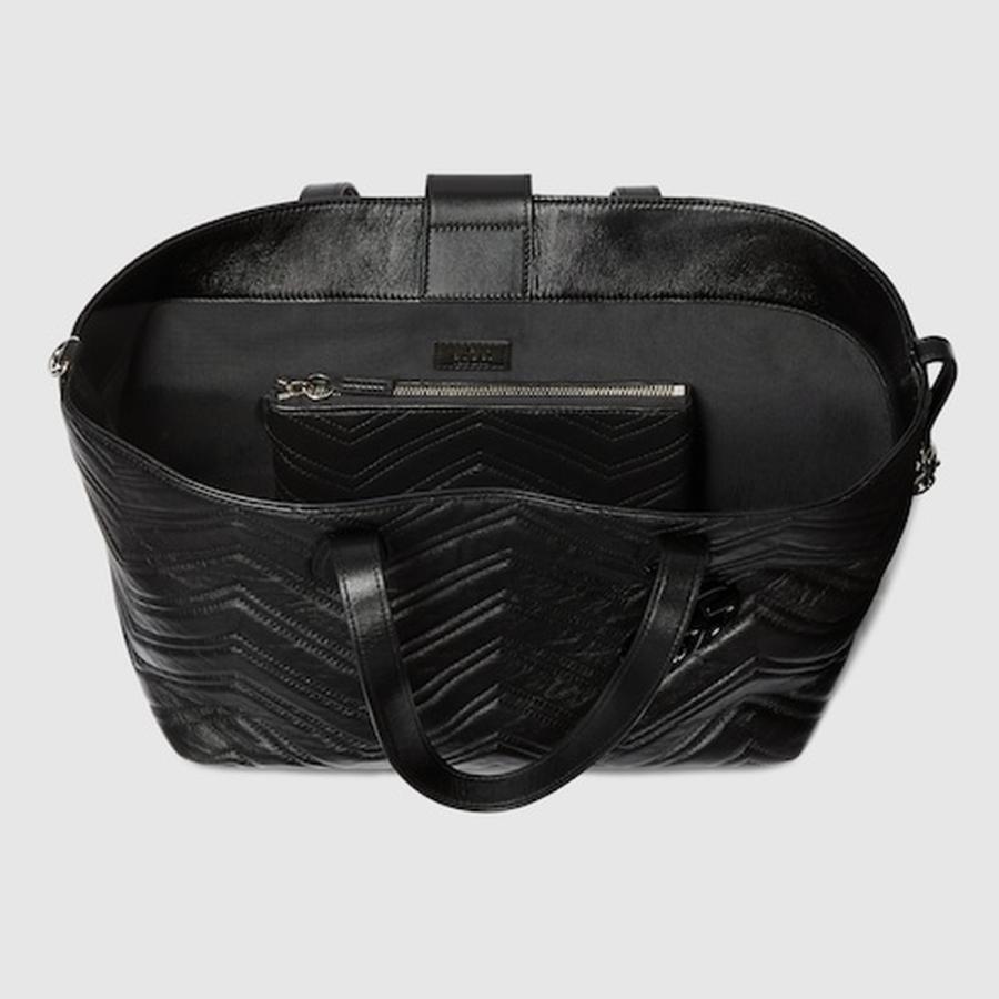 GUCCI（グッチ） レディース GGマーモント ミディアム トートバッグ