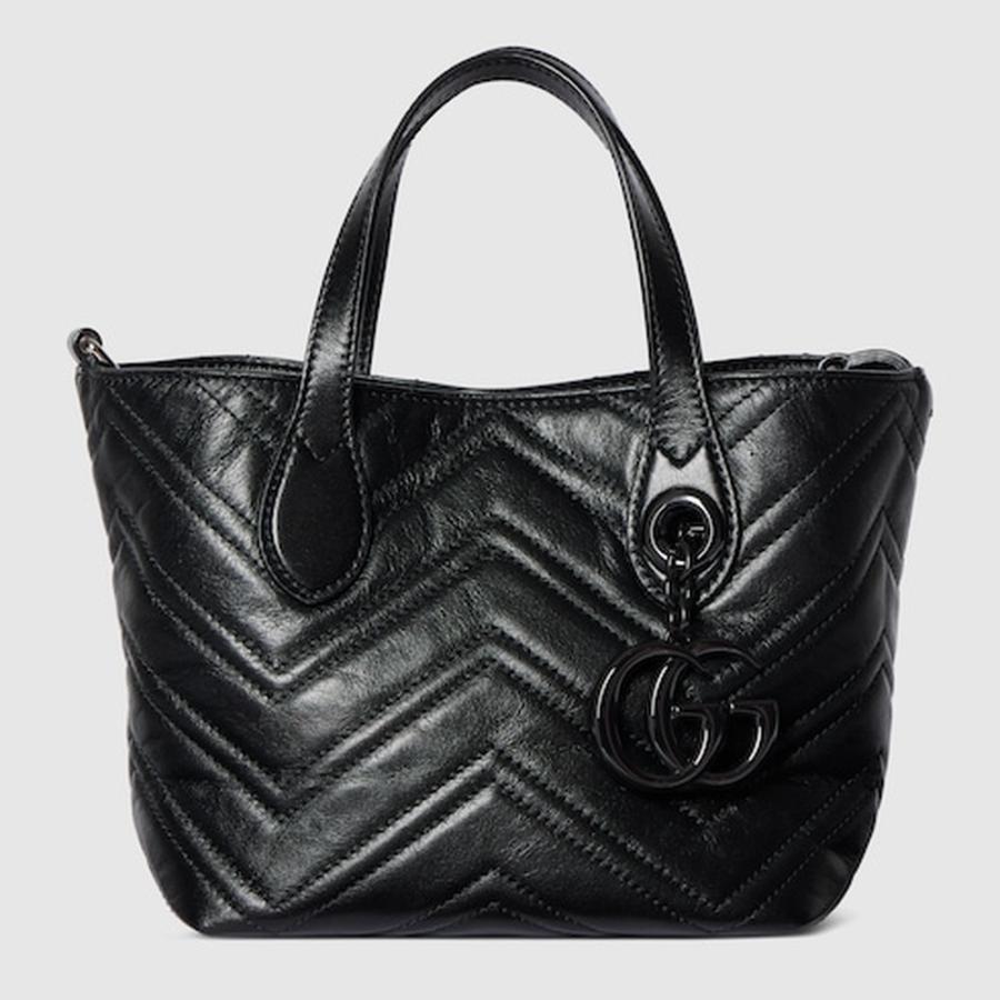 GUCCI（グッチ） レディース GGマーモント スモール トートバッグ