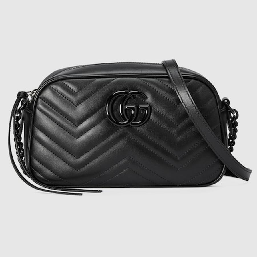 GUCCI（グッチ） レディース GGマーモント スモール カメラバッグ