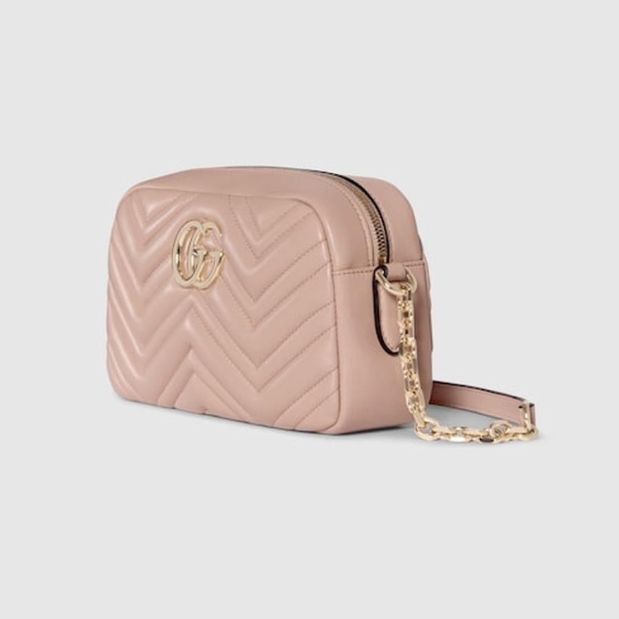 GUCCI（グッチ） レディース GGマーモント スモール カメラバッグ 
